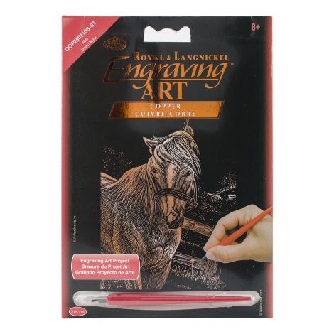 Wydrapywanka R&L A5 Copper, Koń